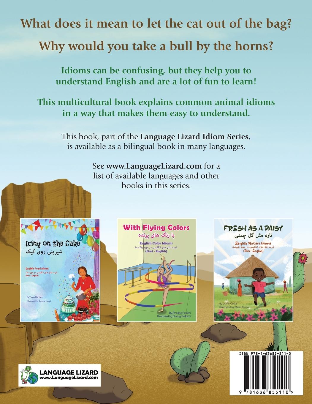 Rückseitencover The Lion's Share - English Animal Idioms (Dari-English)