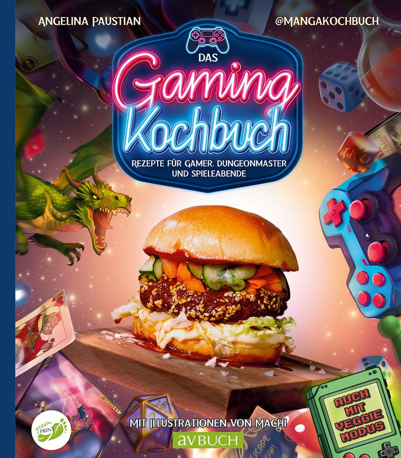 Vorderes Coverbild Das Gaming Kochbuch