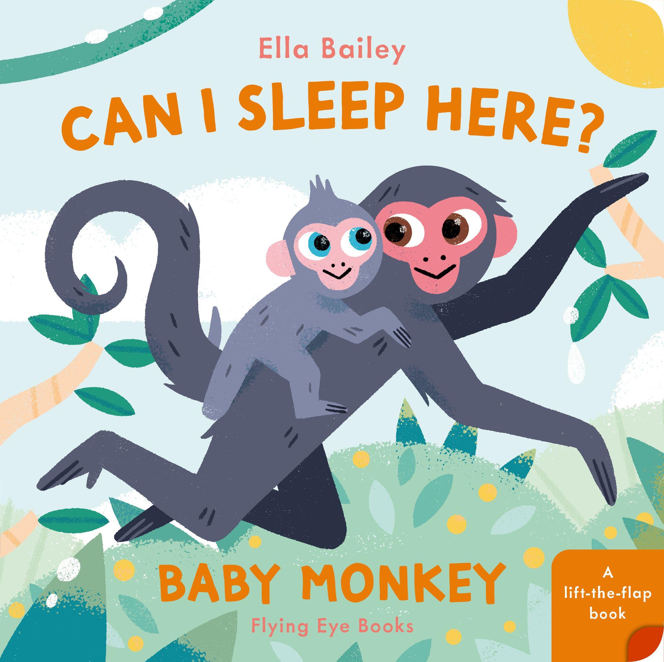 Vorderes Coverbild Can I Sleep Here Baby Monkey