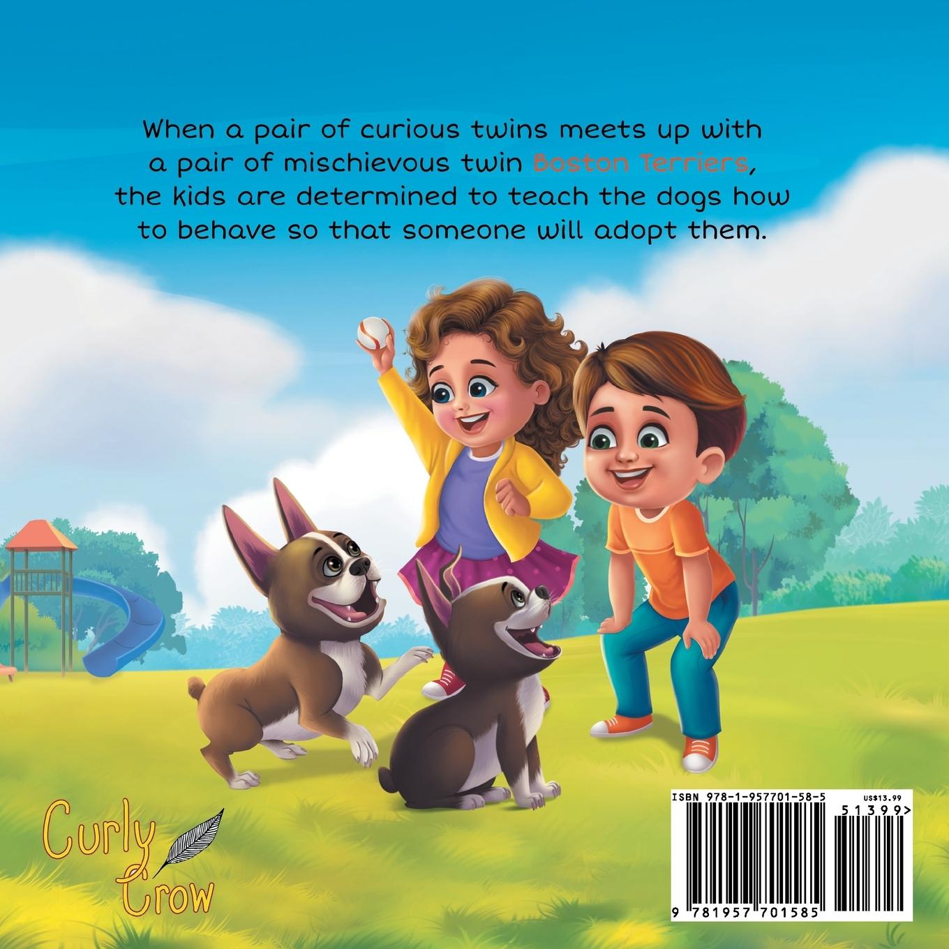 Rückseitencover Rooger and Loki Learn Manners