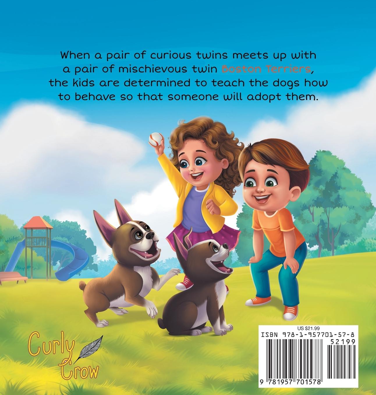 Rückseitencover Rooger and Loki Learn Manners