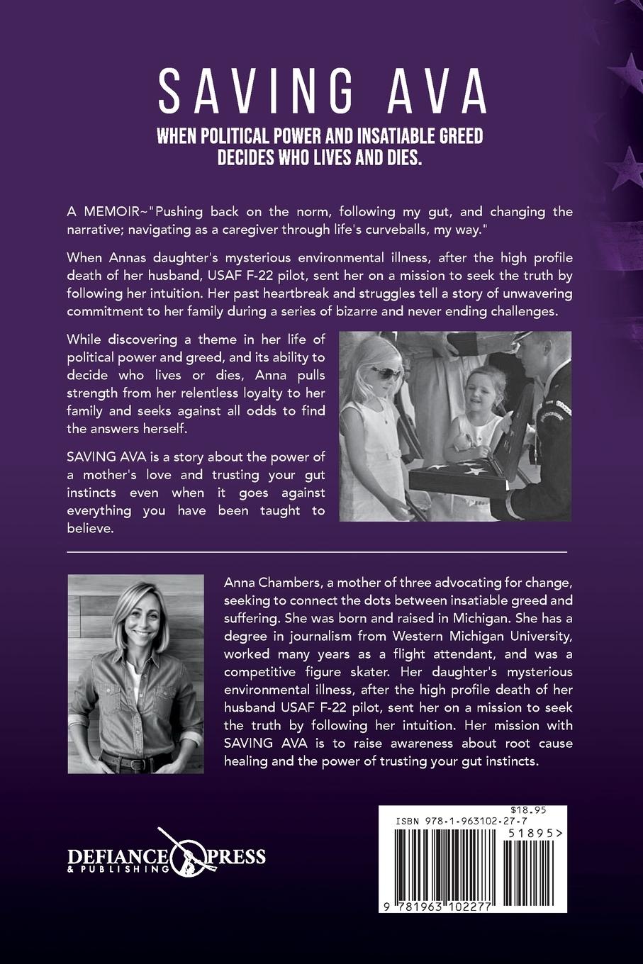 Rückseitencover Saving Ava