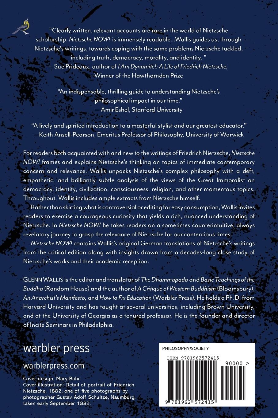 Rückseitencover Nietzsche Now!