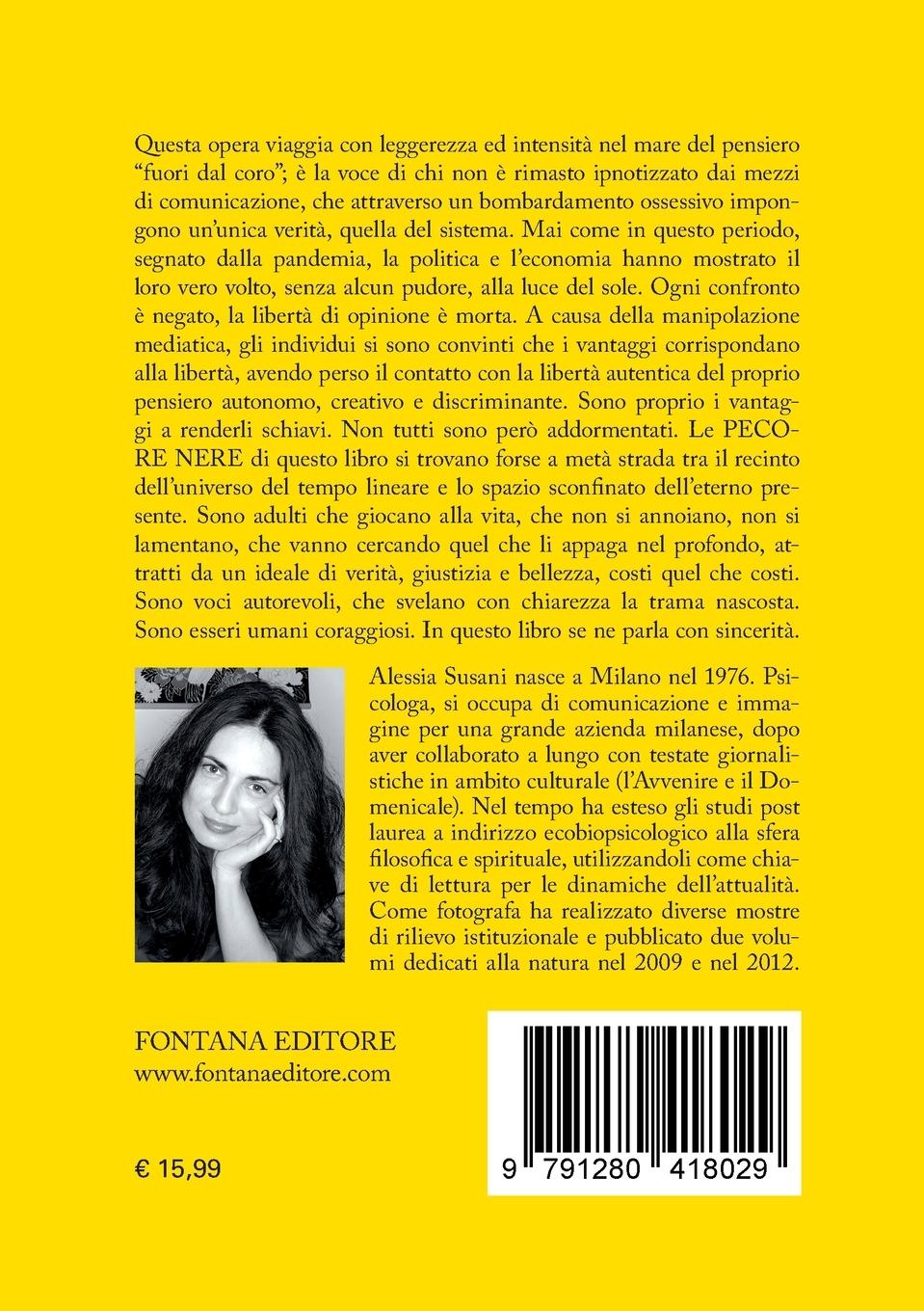 Rückseitencover Pecore nere - Storie di umani fuori dal recinto