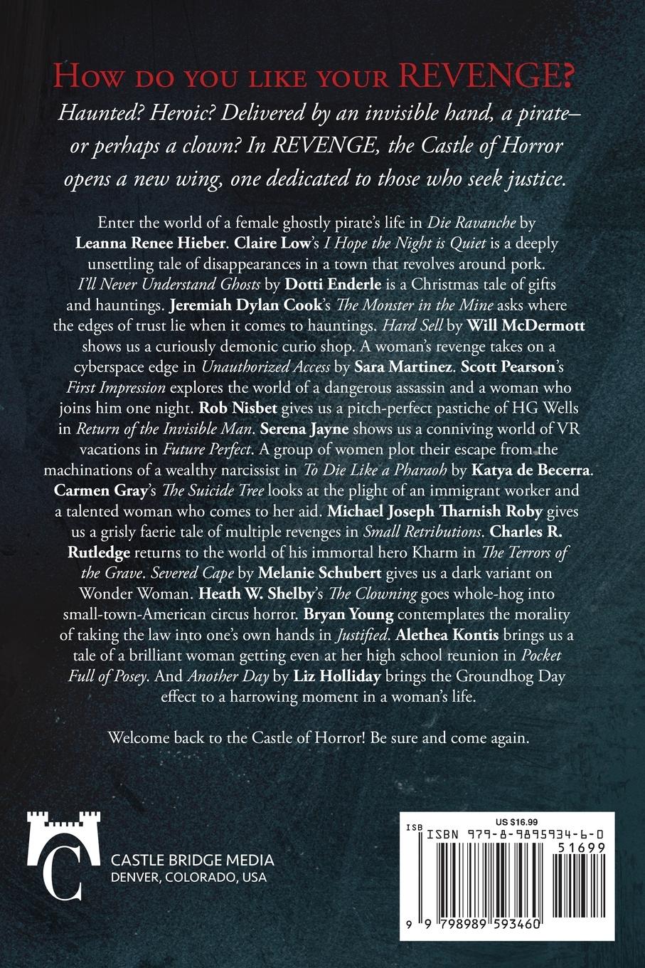 Rückseitencover Castle of Horror Anthology Volume 11