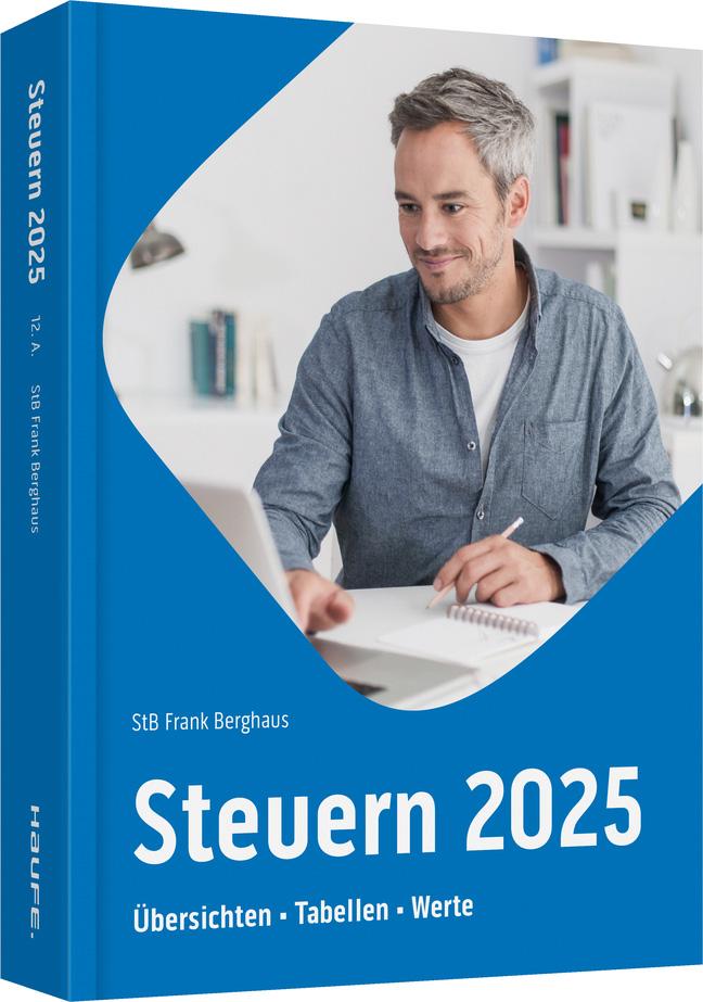 Vorderes Coverbild Steuern 2025