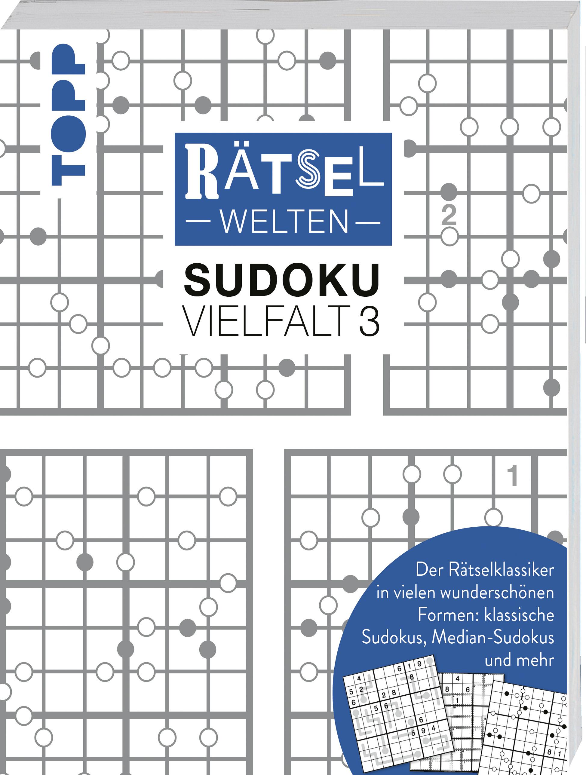 Vorderes Coverbild Rätselwelten - Sudoku Vielfalt 3