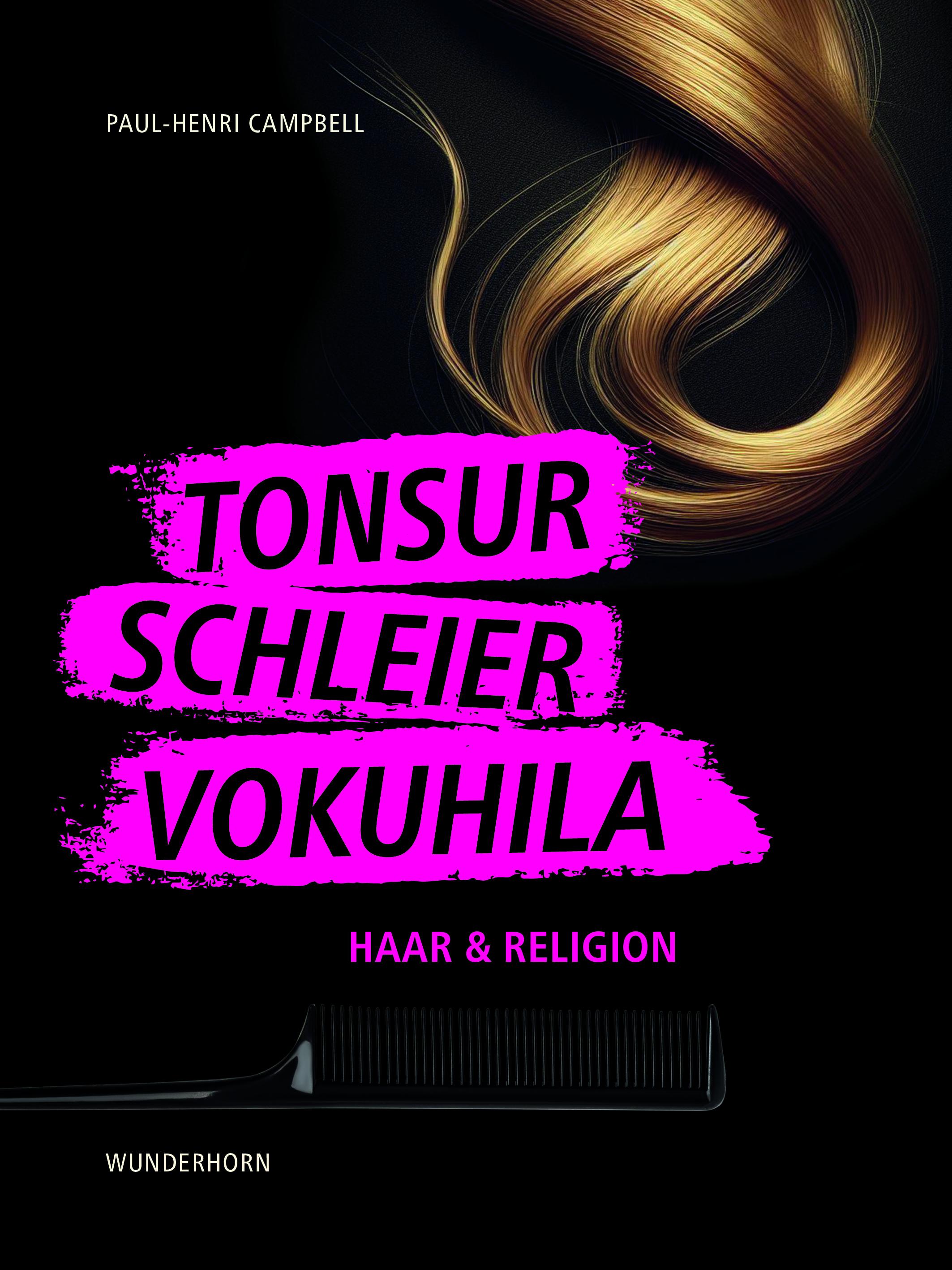 Vorderes Coverbild Tonsur, Schleier, Vokuhila