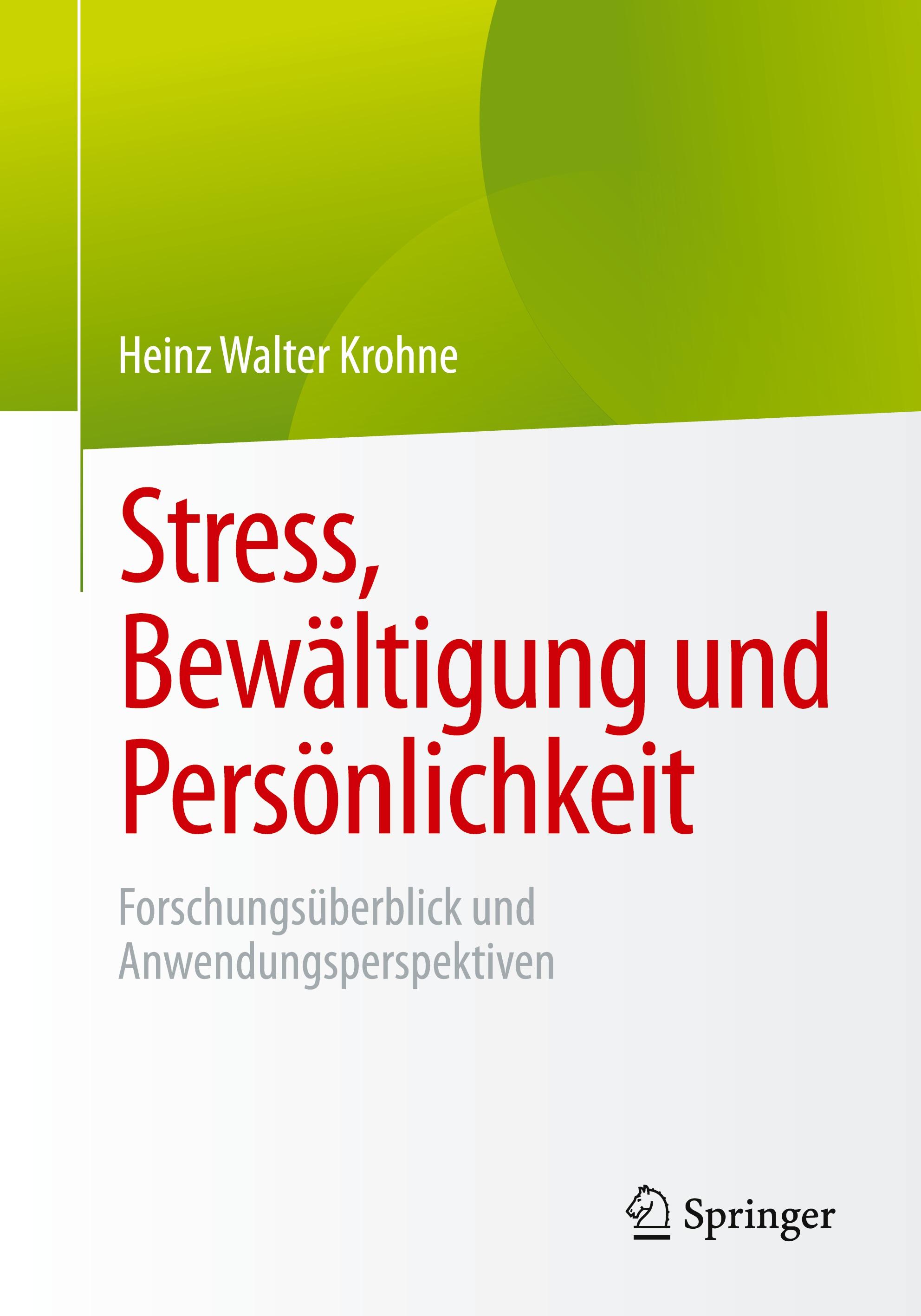Vorderes Coverbild Stress, Bewältigung und Persönlichkeit