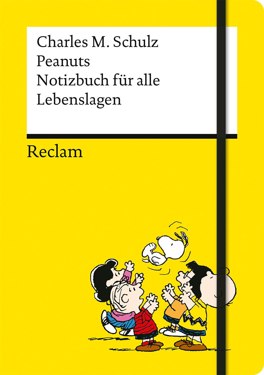Vorderes Coverbild Peanuts. Notizbuch für alle Lebenslagen