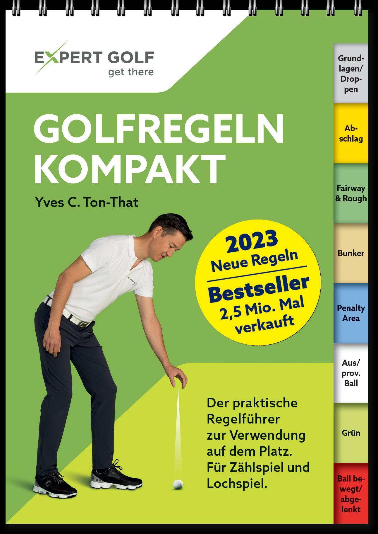 Vorderes Coverbild Golfregeln kompakt