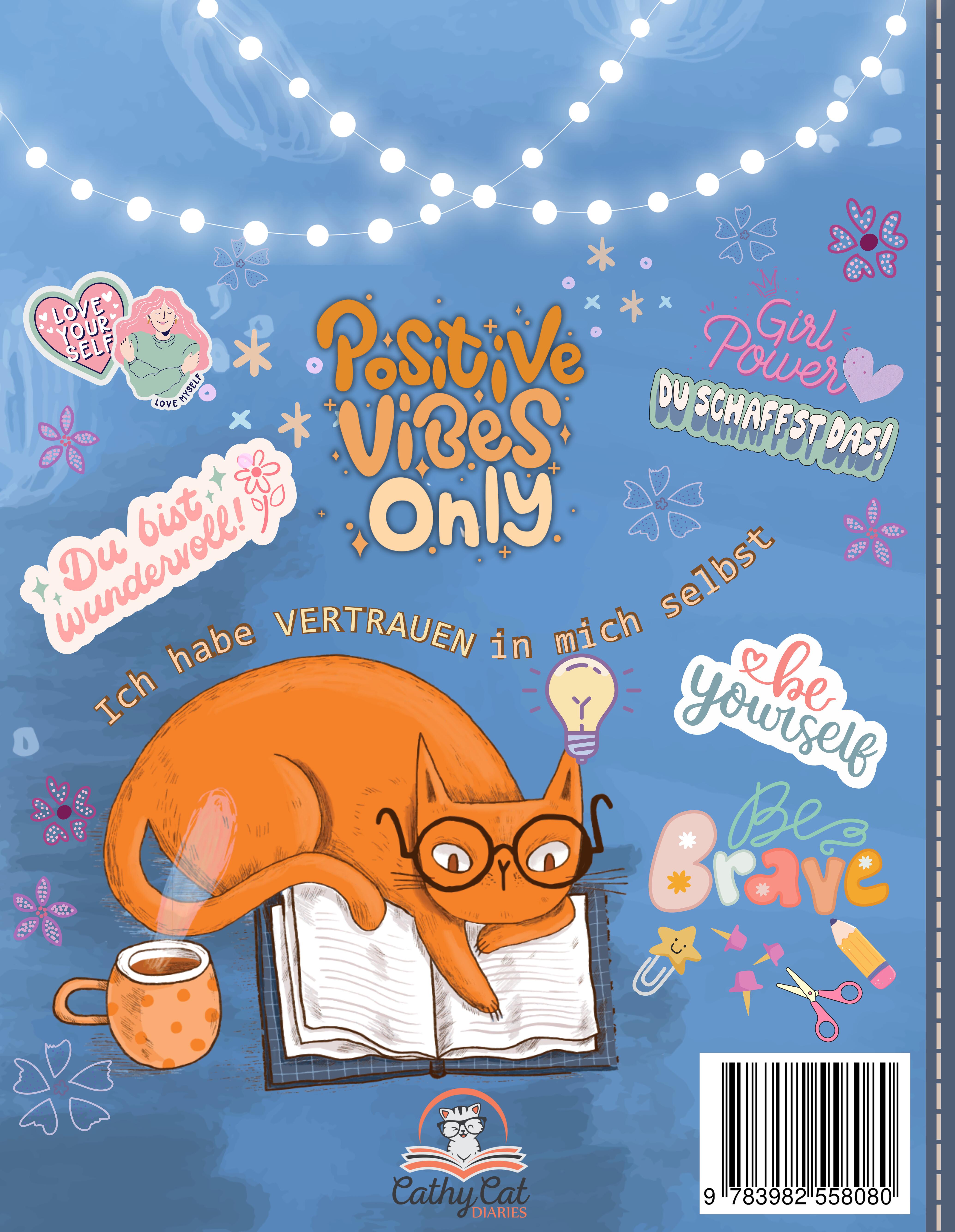 Rückseitencover Das kreative Tagebuch für coole Mädchen