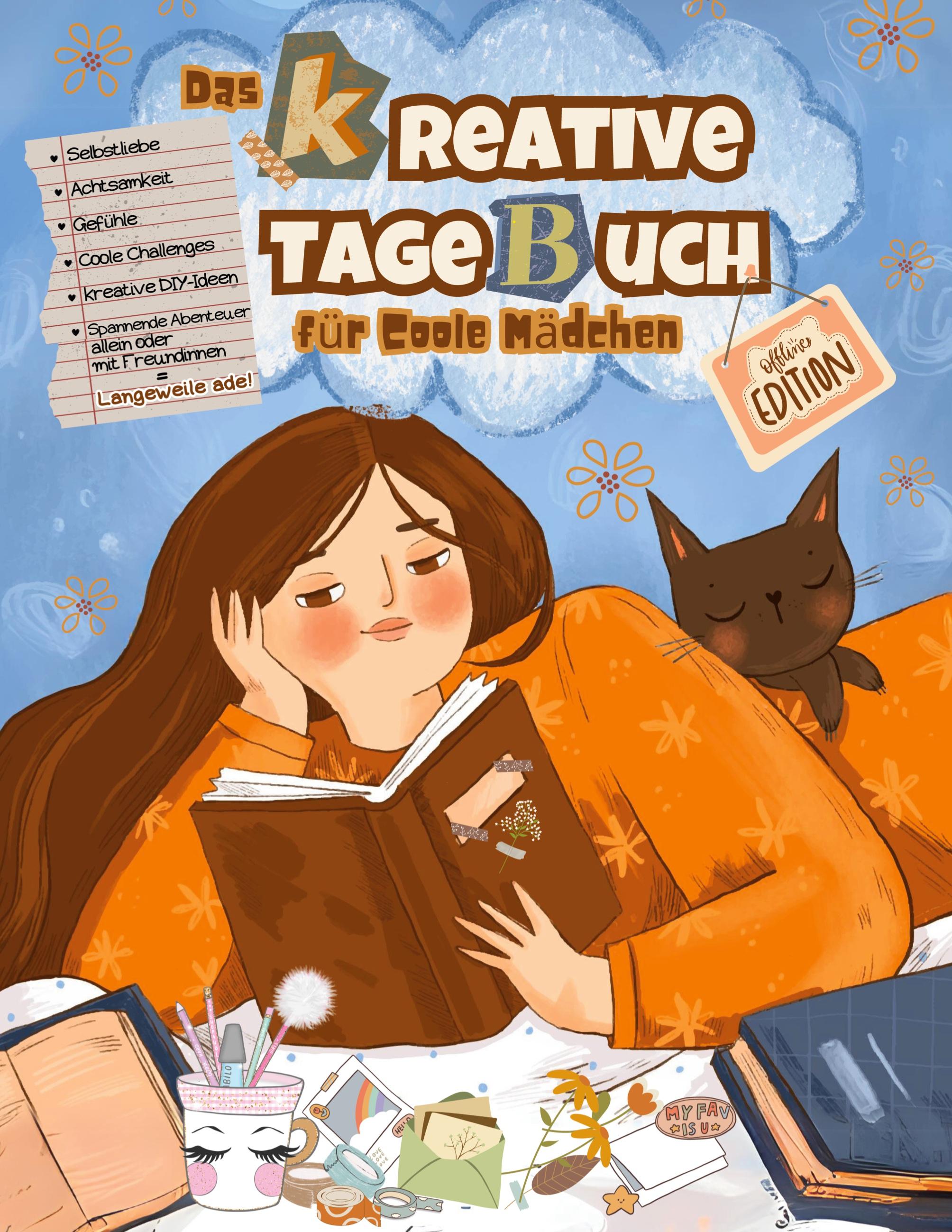 Vorderes Coverbild Das kreative Tagebuch für coole Mädchen