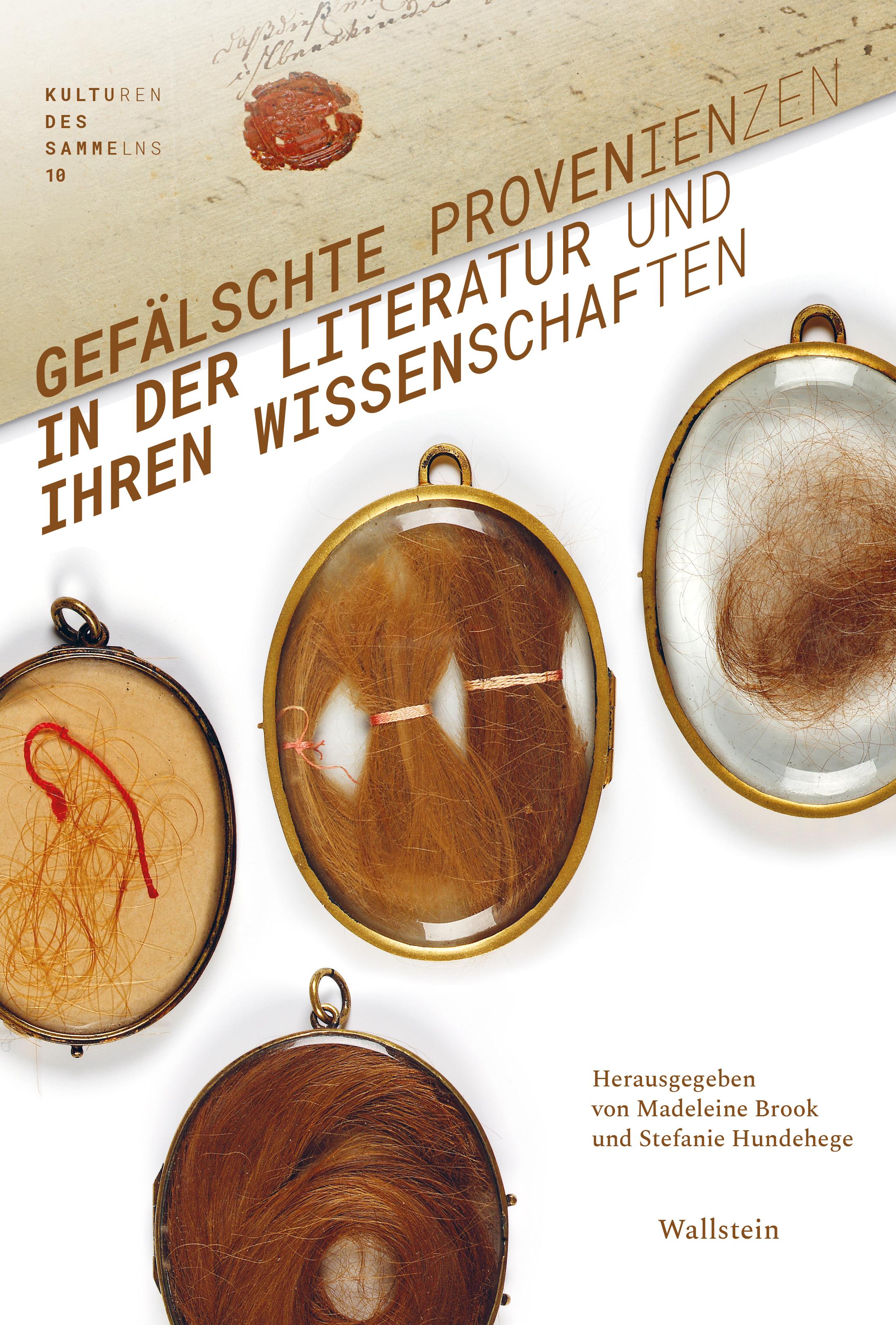 Vorderes Coverbild Gefälschte Provenienzen in der Literatur und ihren Wissenschaften