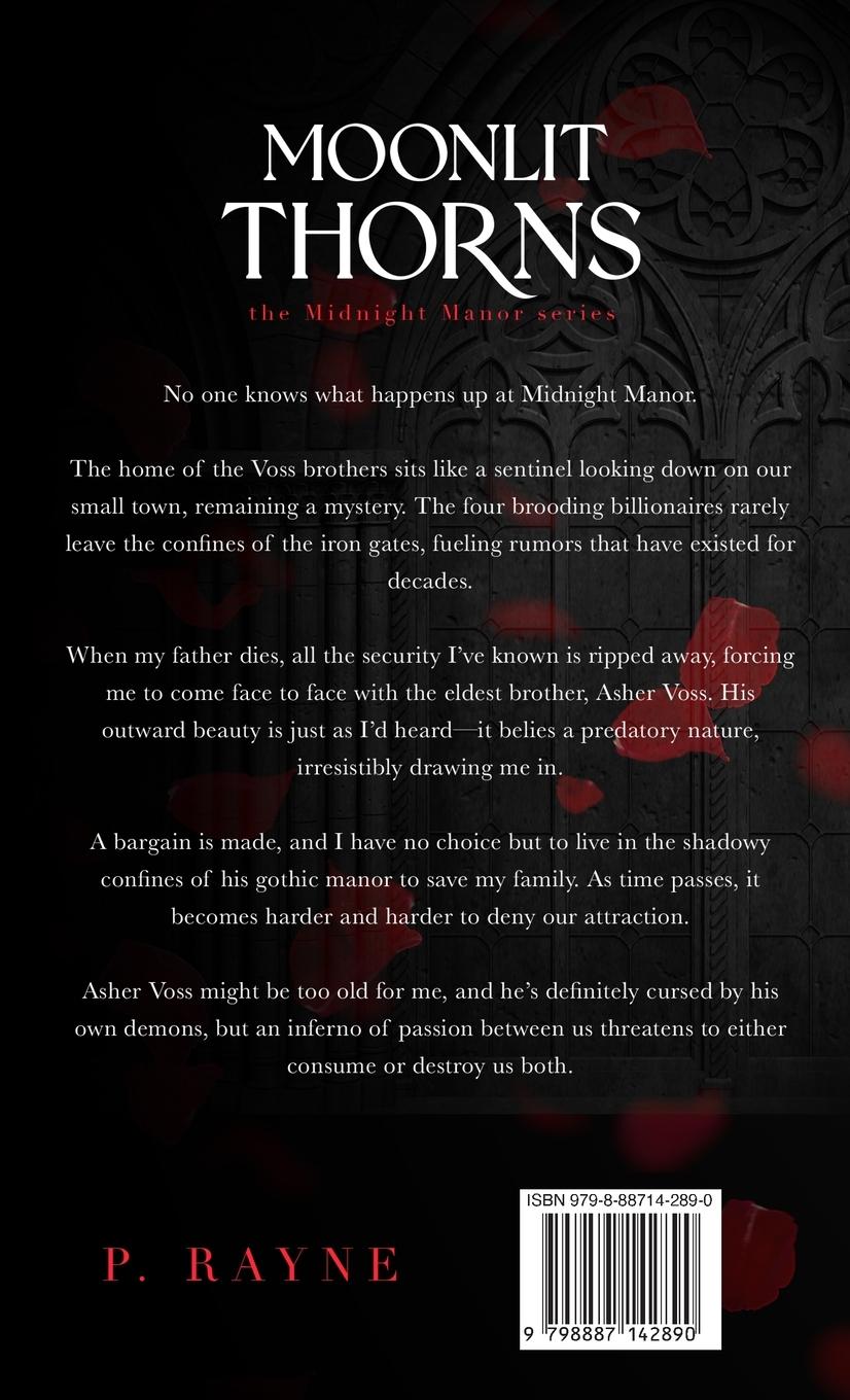 Rückseitencover Moonlit Thorns (Hardcover)