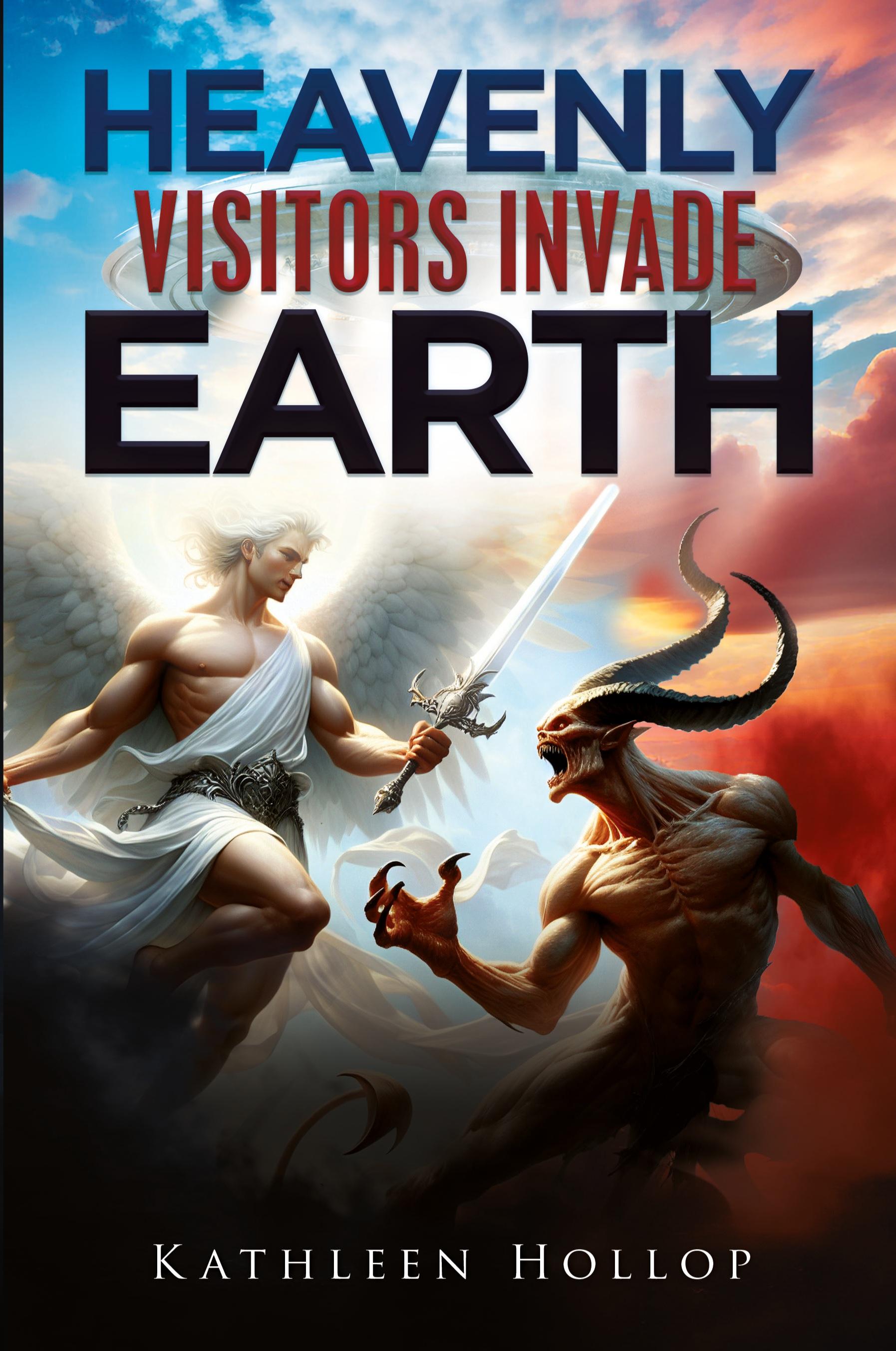 Vorderes Coverbild Heavenly Visitors Invade Earth