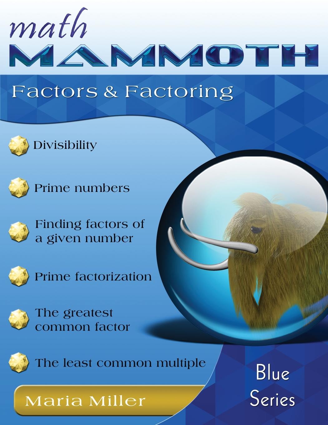 Vorderes Coverbild Math Mammoth Factors & Factoring