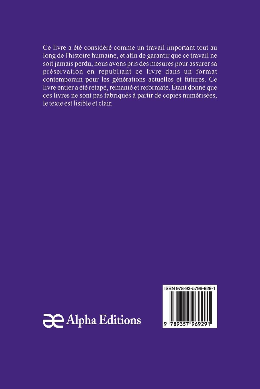 Rückseitencover Traité élémentaire de la peinture, avec 58 figures d'après les dessins originaux de Le Poussin, dont 34 en taille-douce