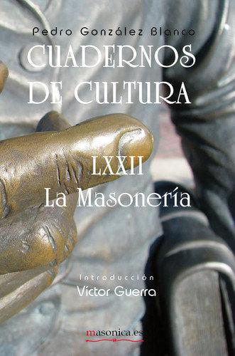 Vorderes Coverbild Cuaderno de cultura : la masonería