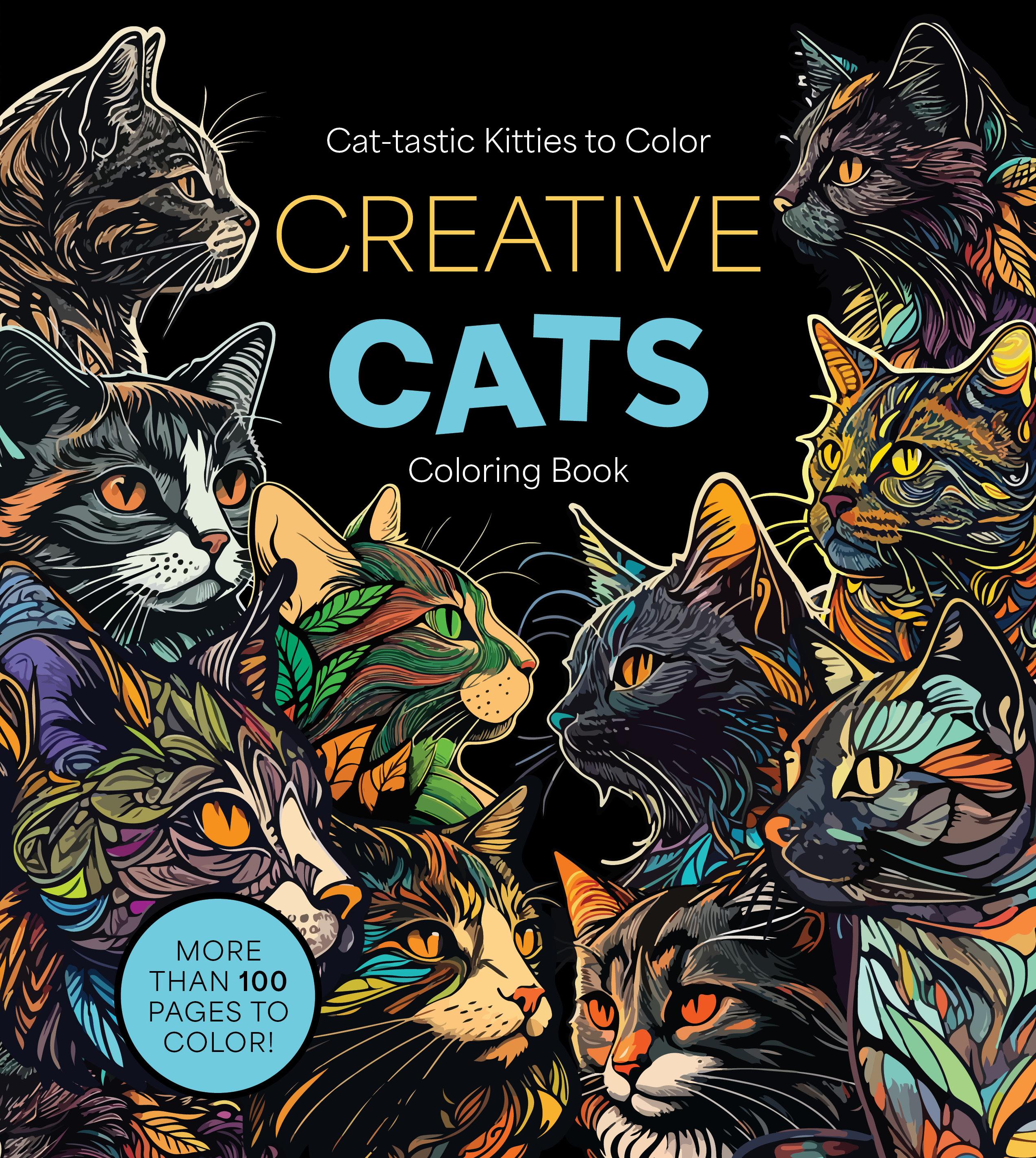 Vorderes Coverbild Creative Cats Coloring Book