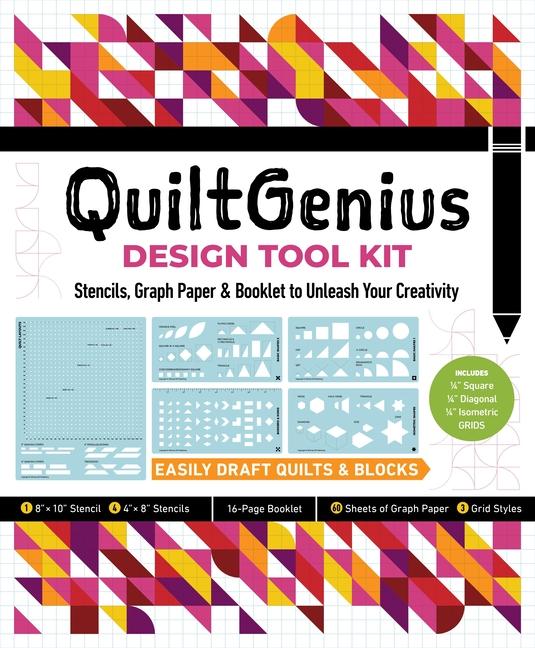 Vorderes Coverbild Quiltgenius Design Tool Kit