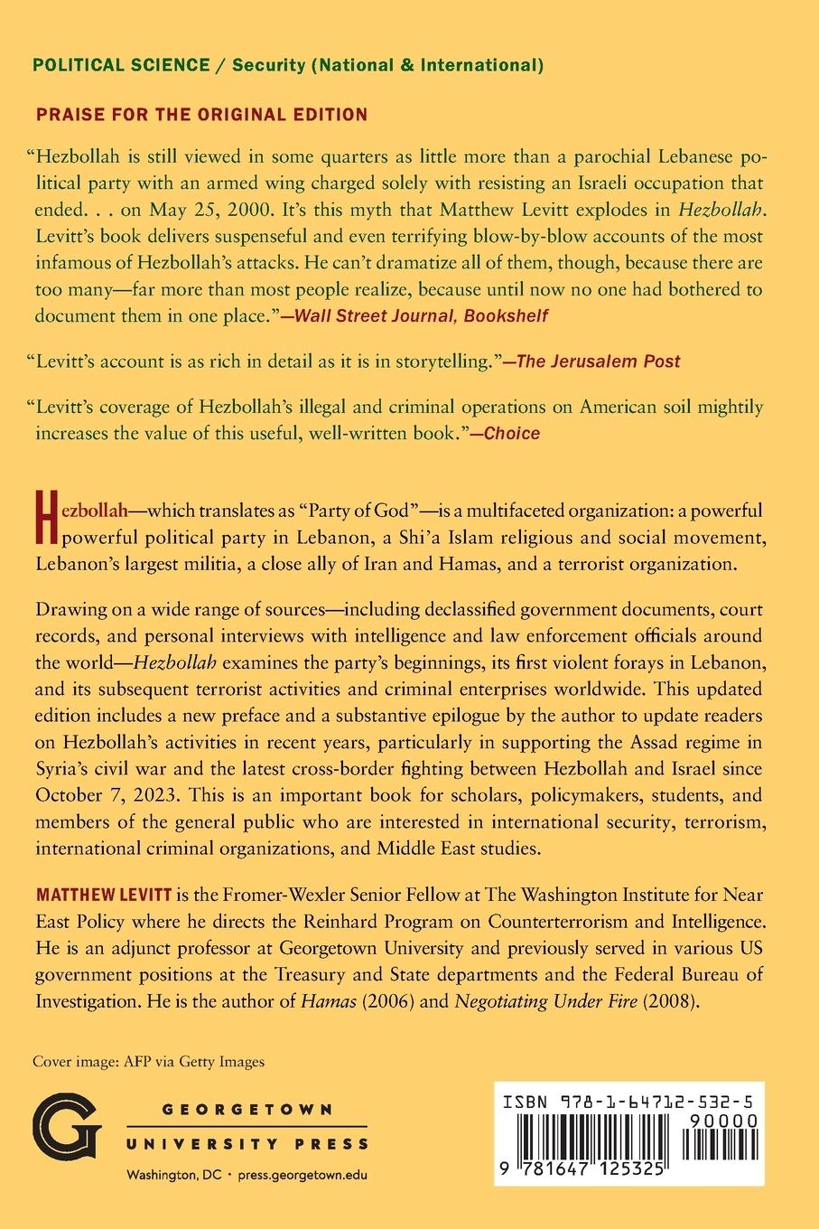 Rückseitencover Hezbollah