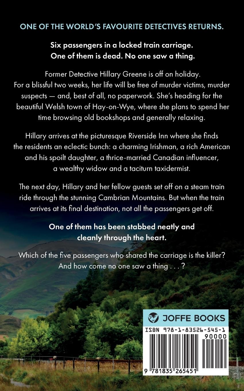 Rückseitencover MURDER ON THE TRAIN a gripping crime mystery full of twists