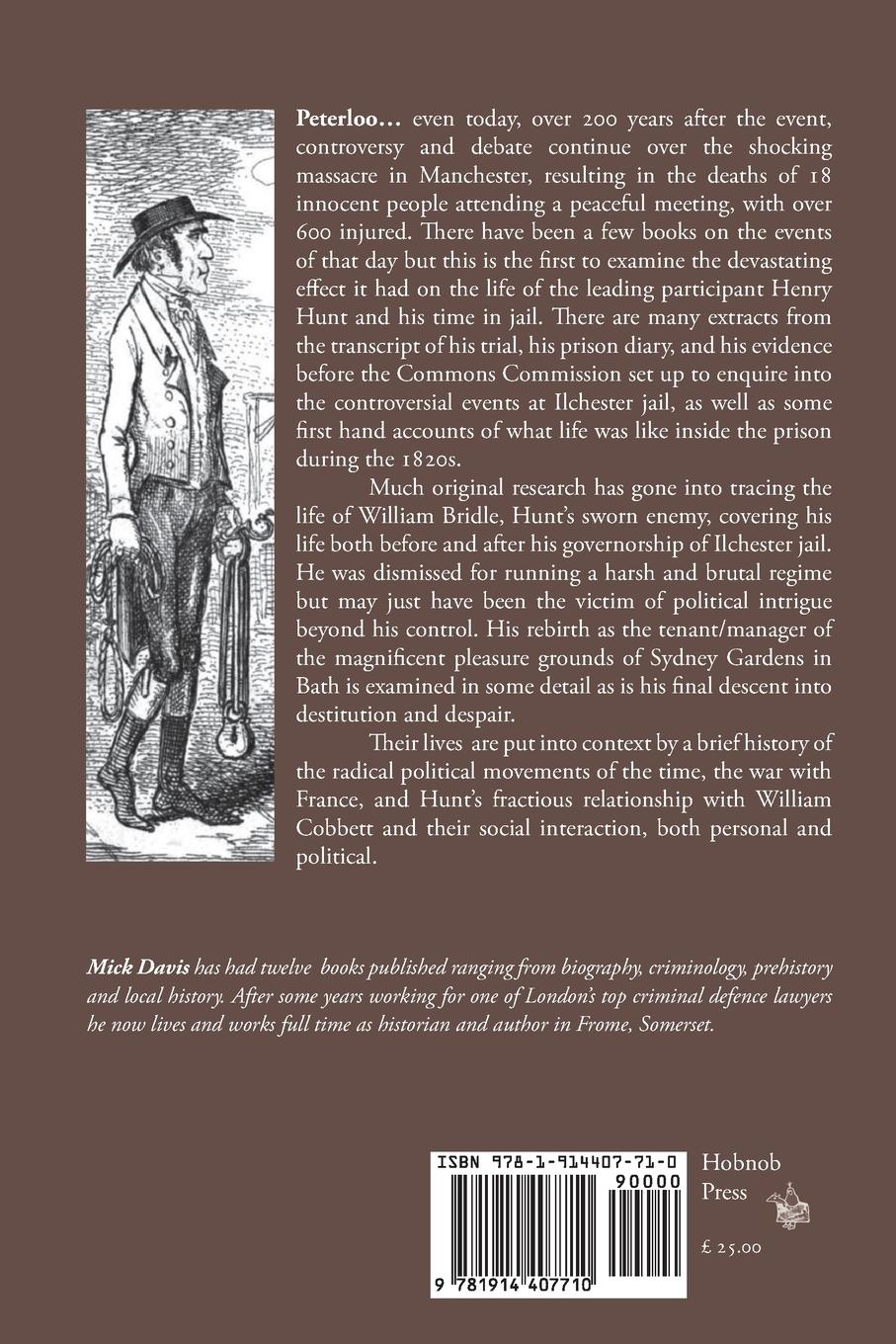 Rückseitencover Henry 'Orator' Hunt and the Ilchester Bastille