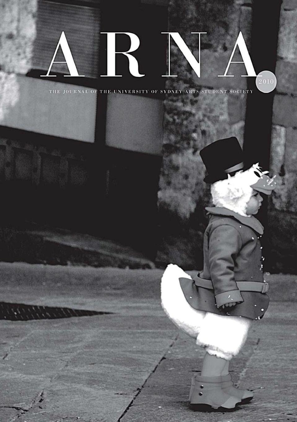 Vorderes Coverbild Arna 2010