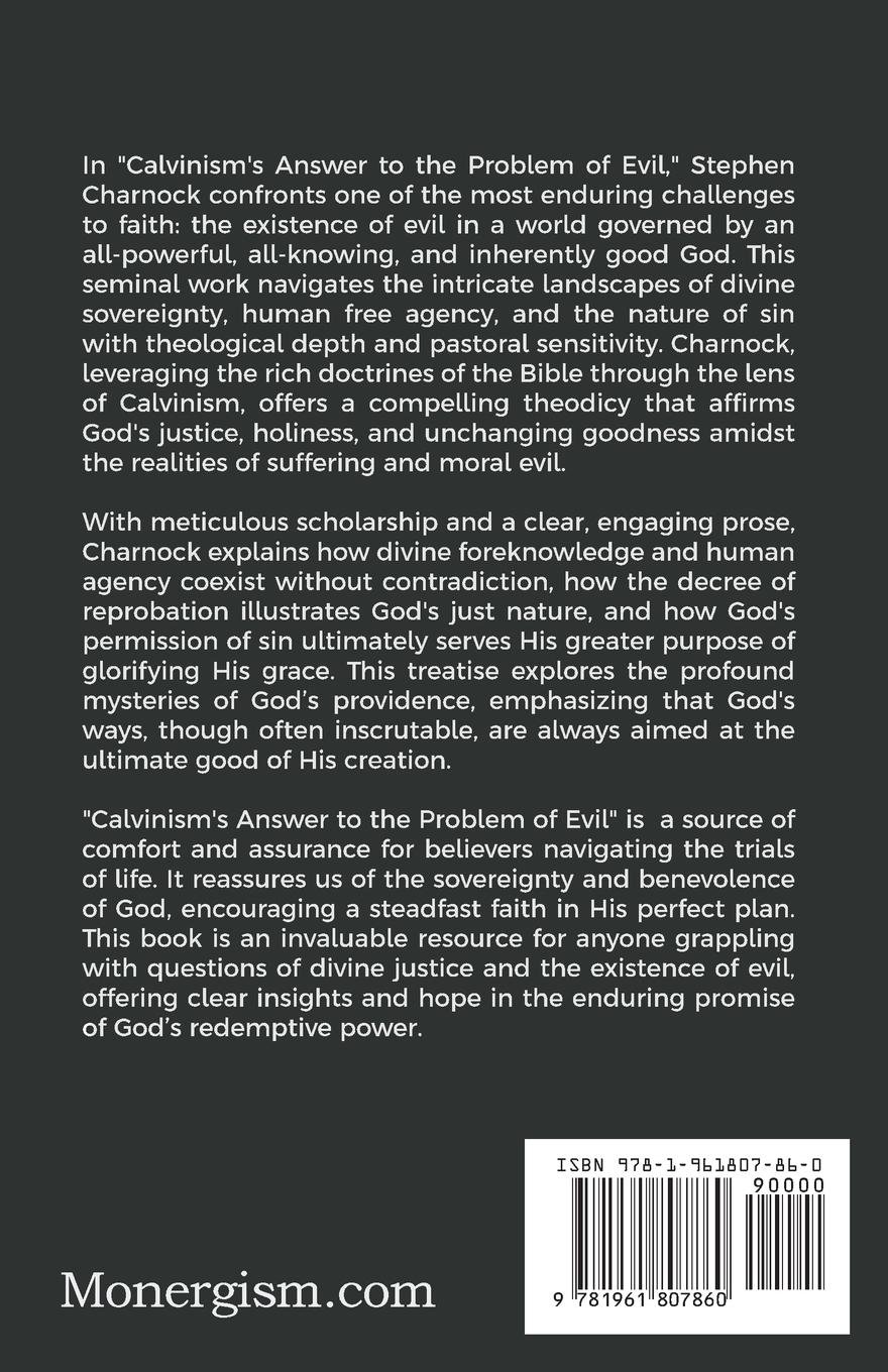 Rückseitencover Calvinism's Answer to the Problem of Evil
