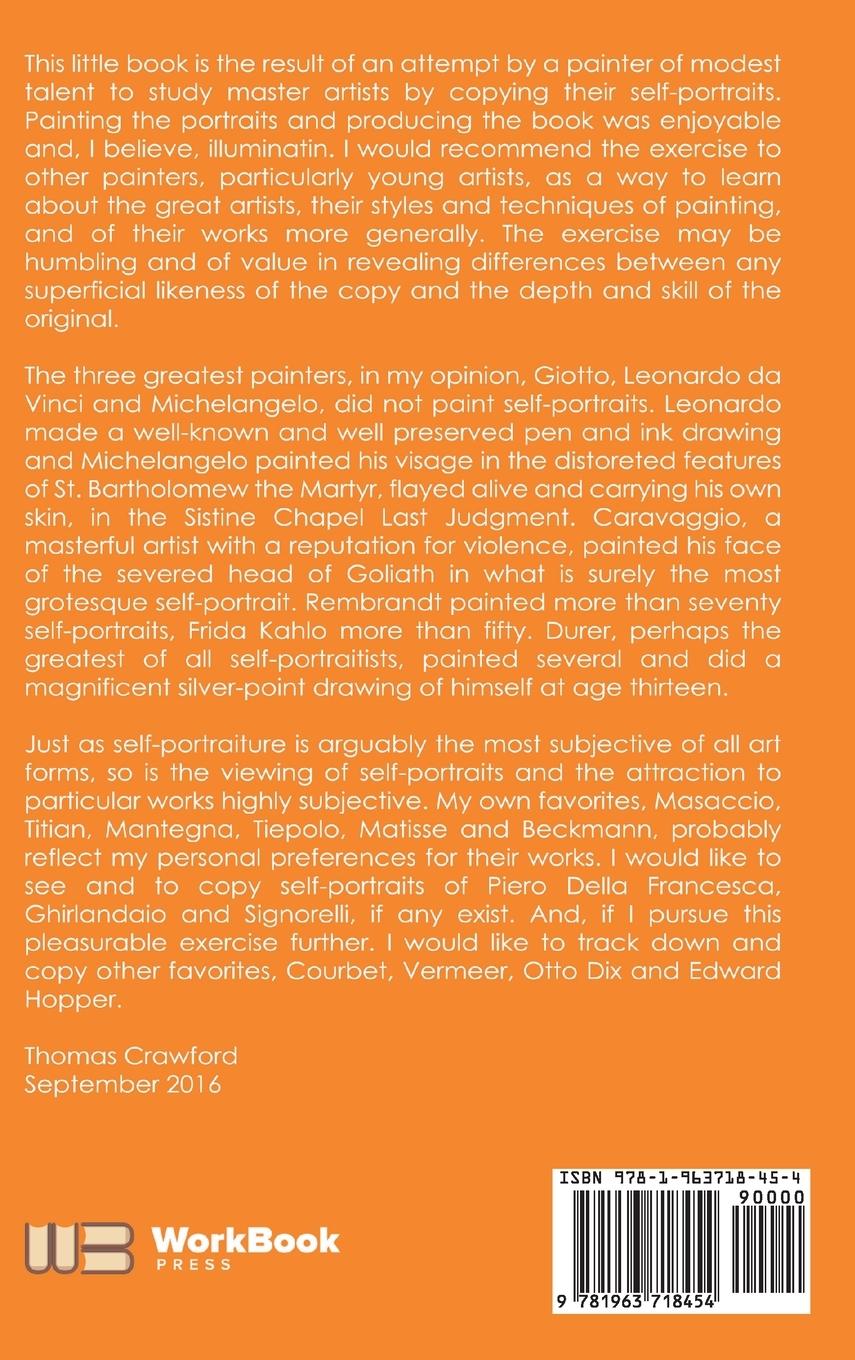 Rückseitencover An artist's study of MASTER SELF-PORTRAITS