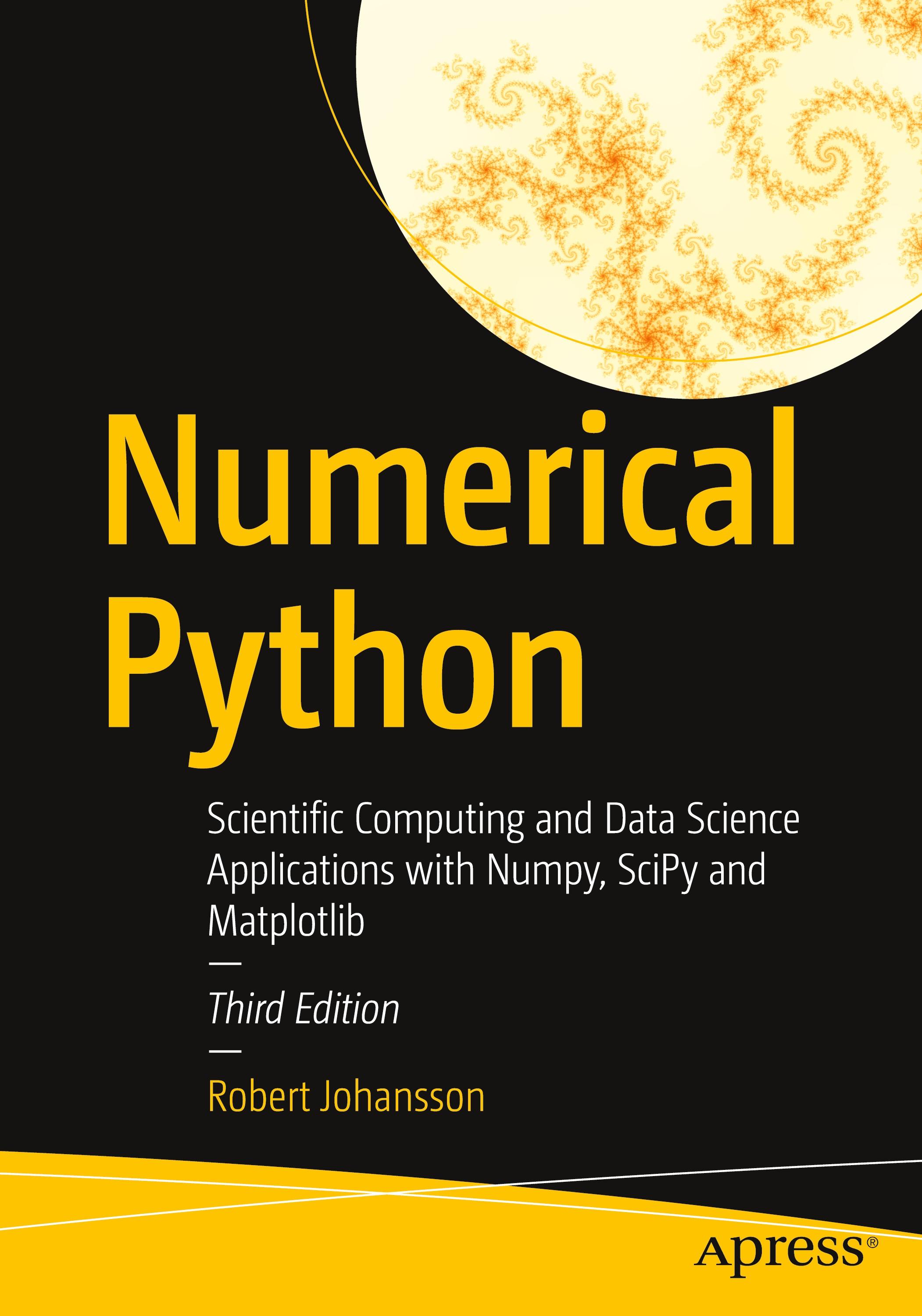 Vorderes Coverbild Numerical Python