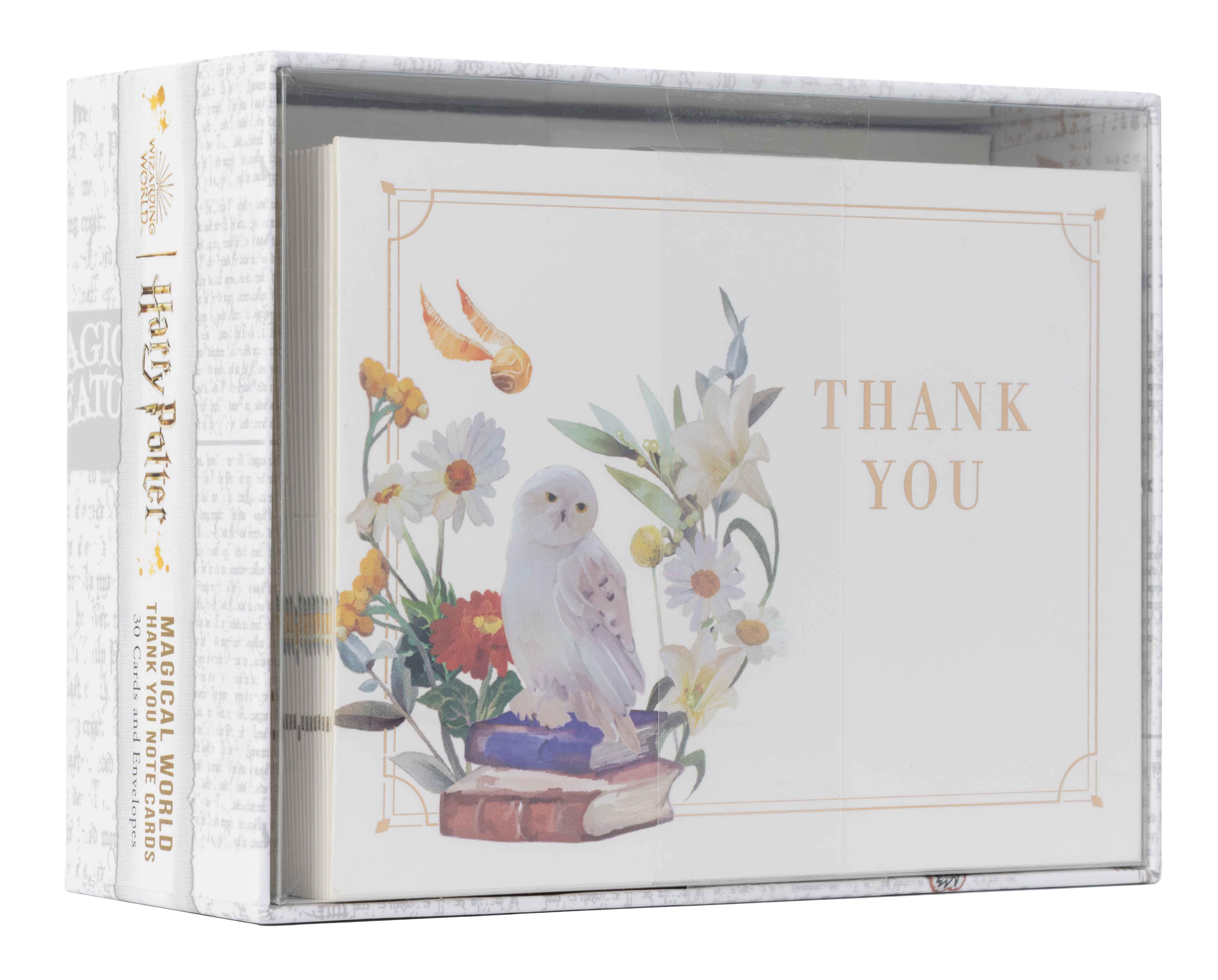 Vorderes Coverbild Harry Potter: Magical World Thank You Boxed Cards (Set of 30)
