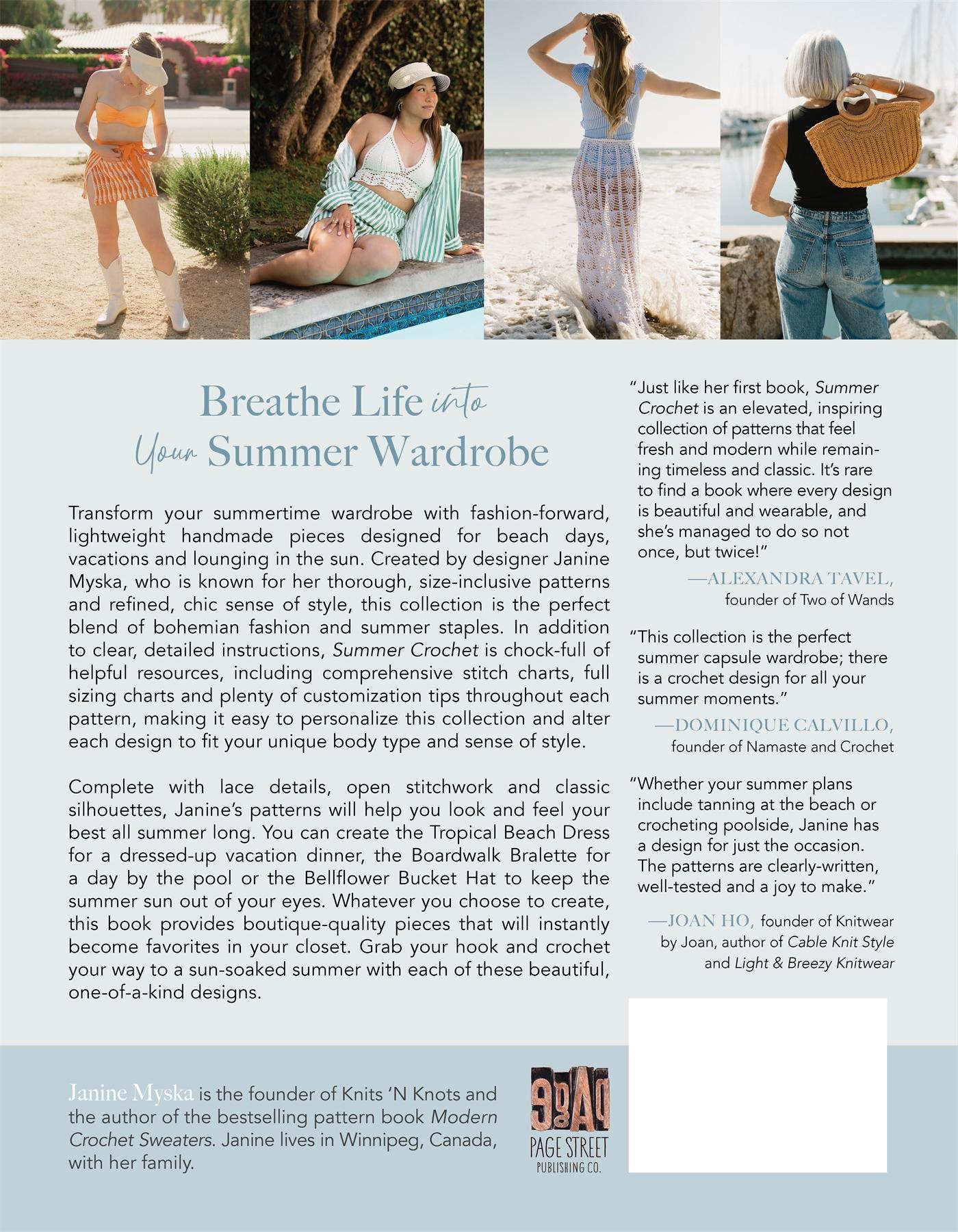 Rückseitencover Summer Crochet