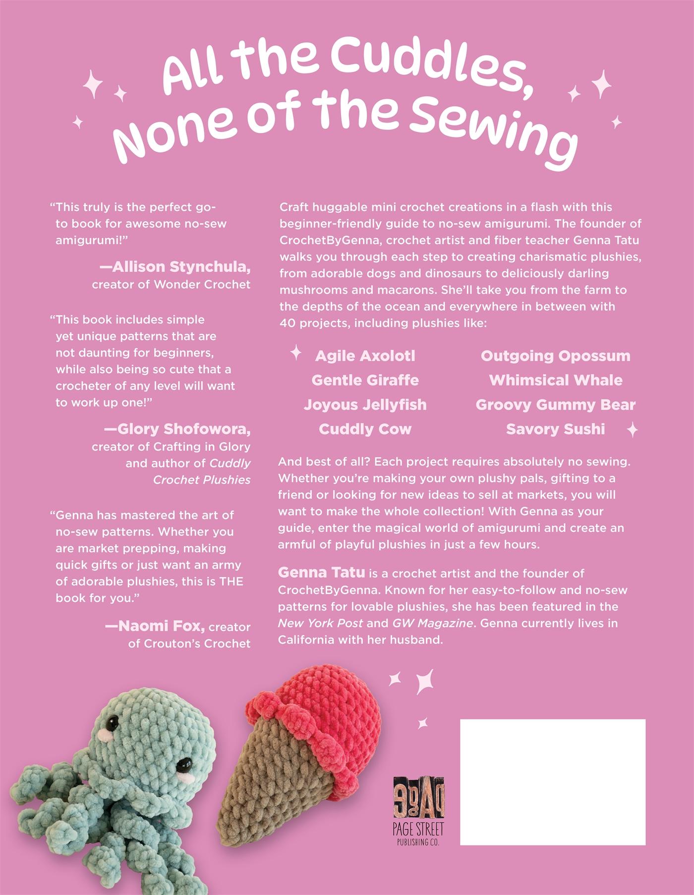 Rückseitencover No-Sew Mini Amigurumi