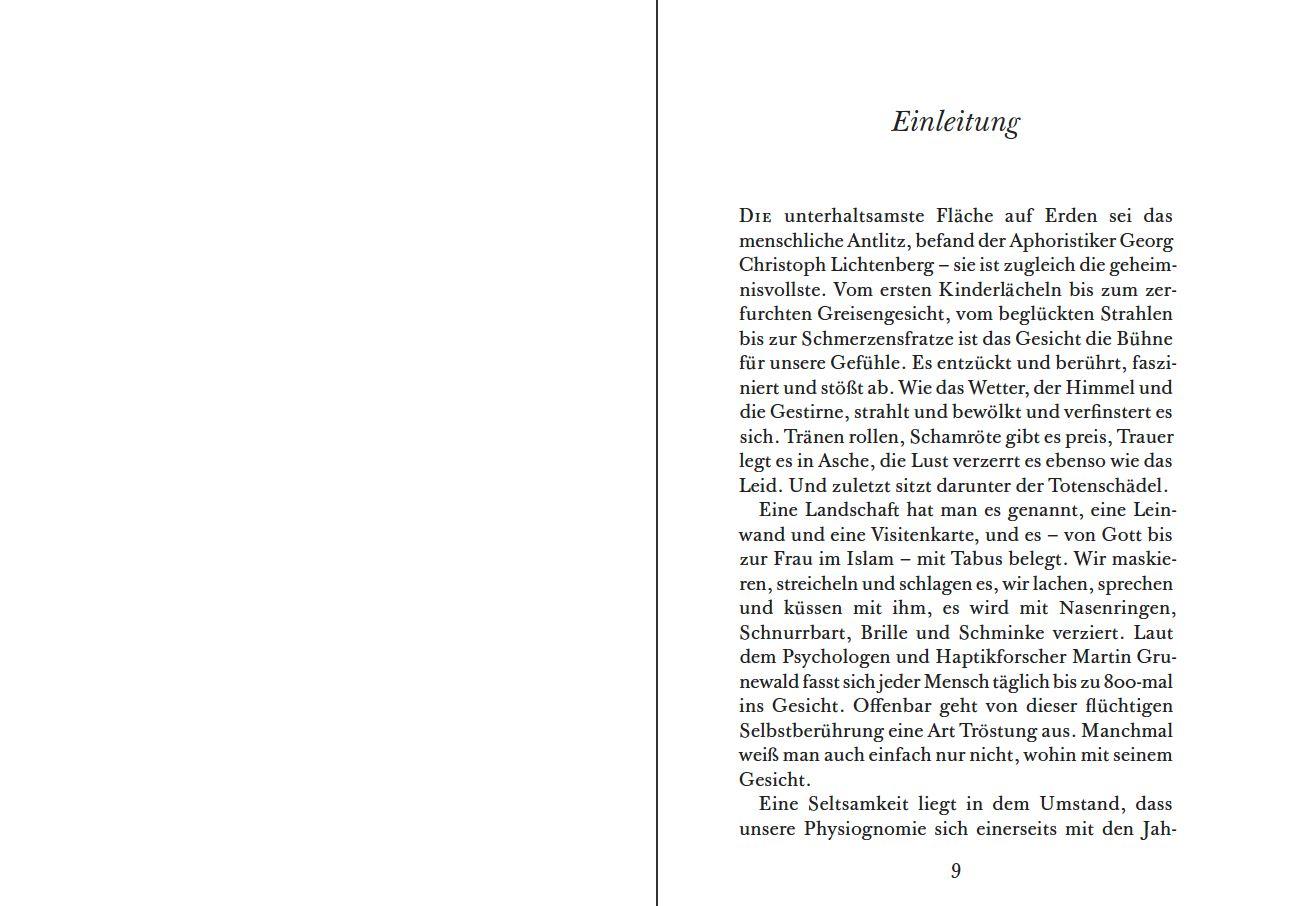 Beispielinhalt (Bild) Vom Antlitz zum Cyberface