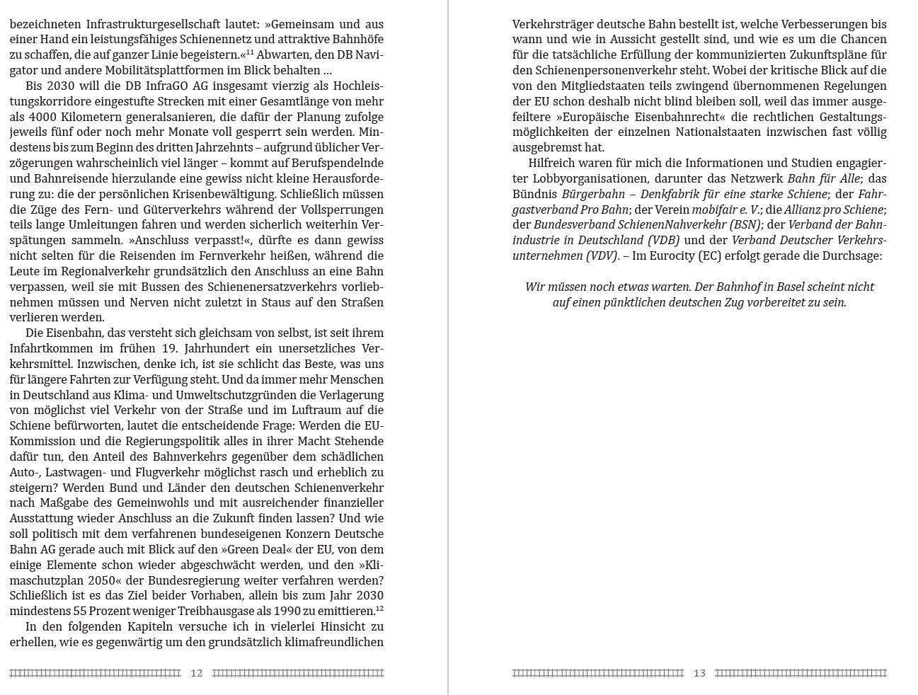 Beispielinhalt (Bild) Anschluss verpasst!