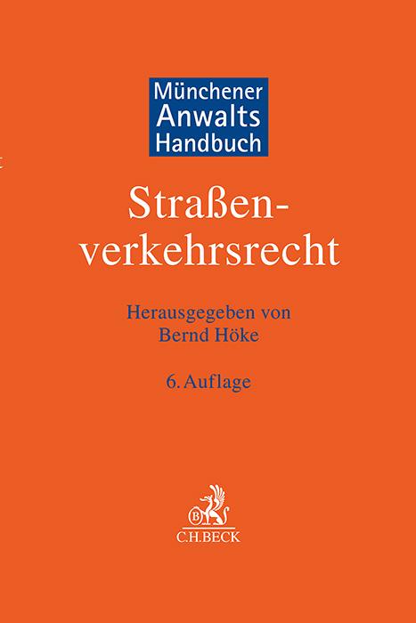 Vorderes Coverbild Münchener Anwaltshandbuch Straßenverkehrsrecht
