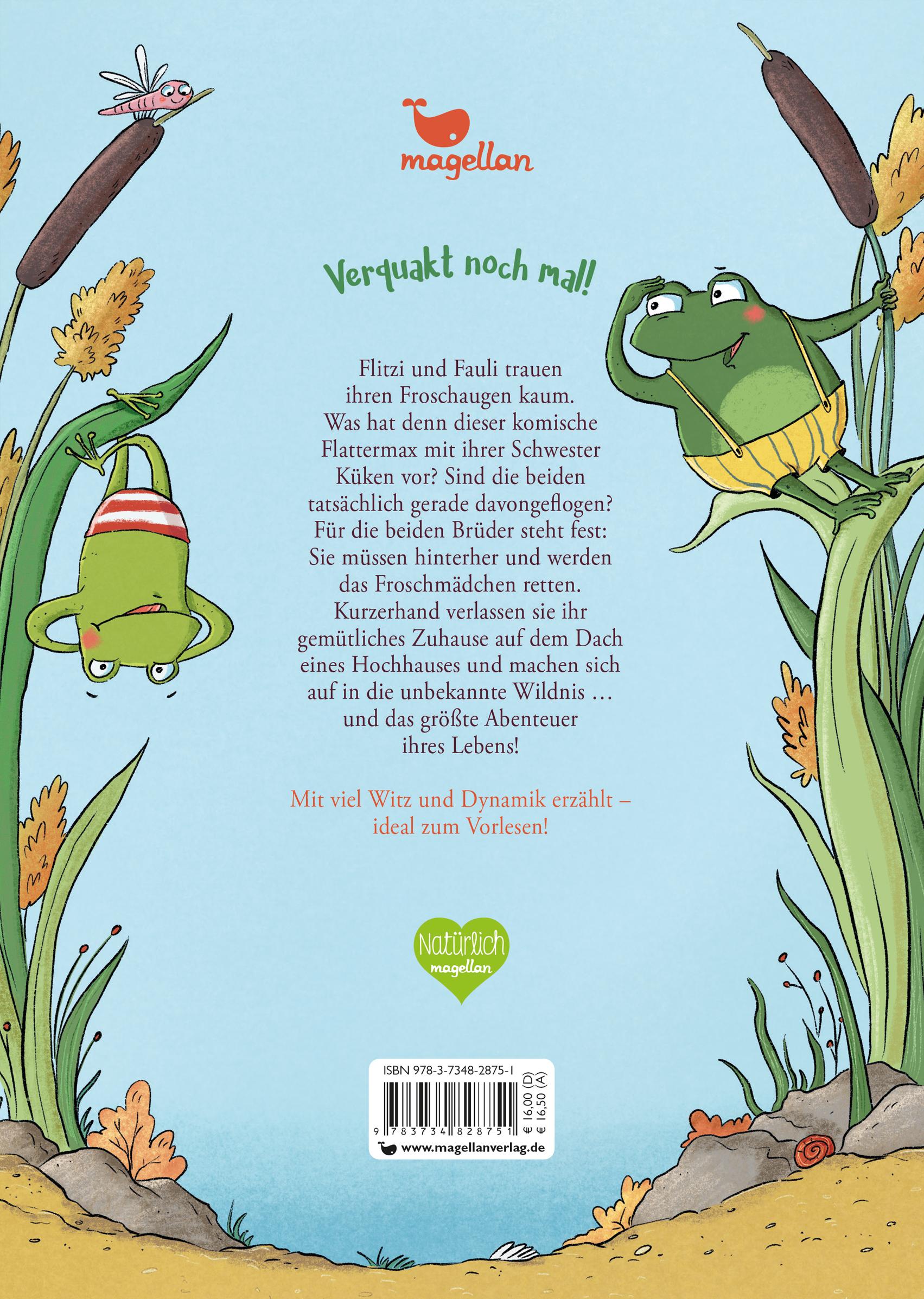 Rückseitencover Quak und weg!