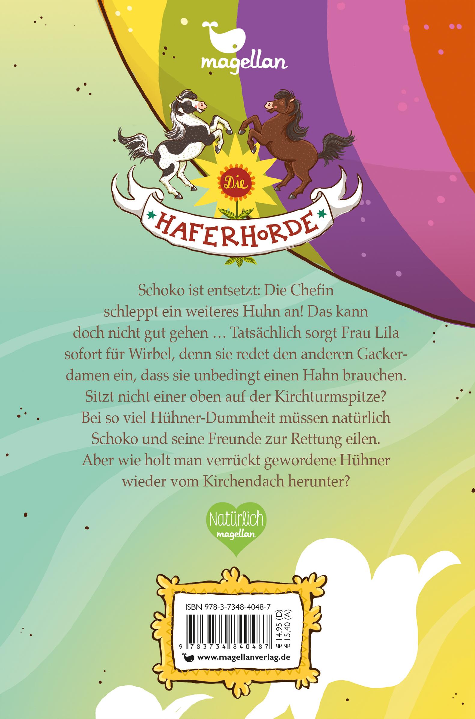 Rückseitencover Die Haferhorde - Ponypiloten heben ab