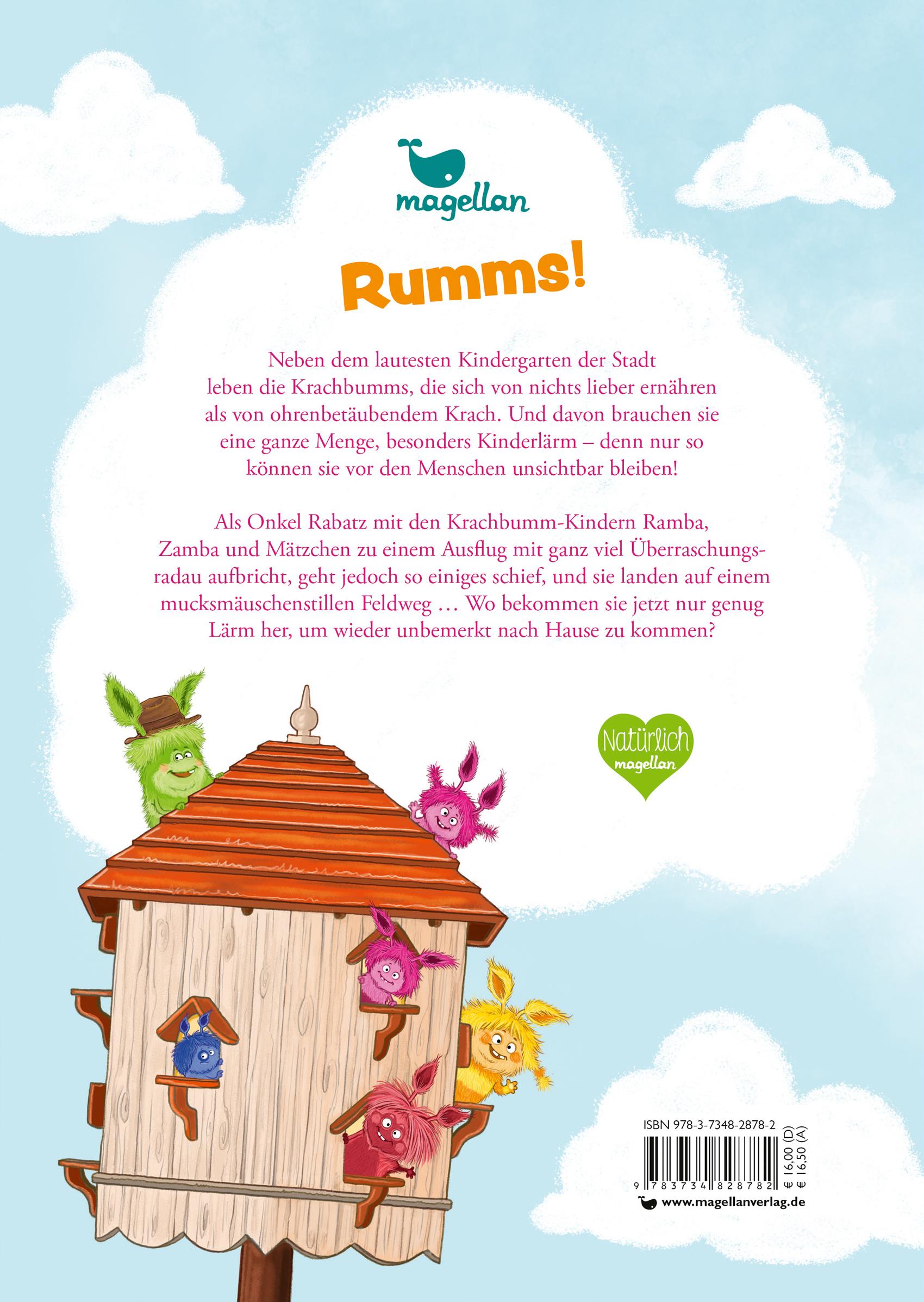 Rückseitencover Die Krachbumms - Besuch von Onkel Rabatz