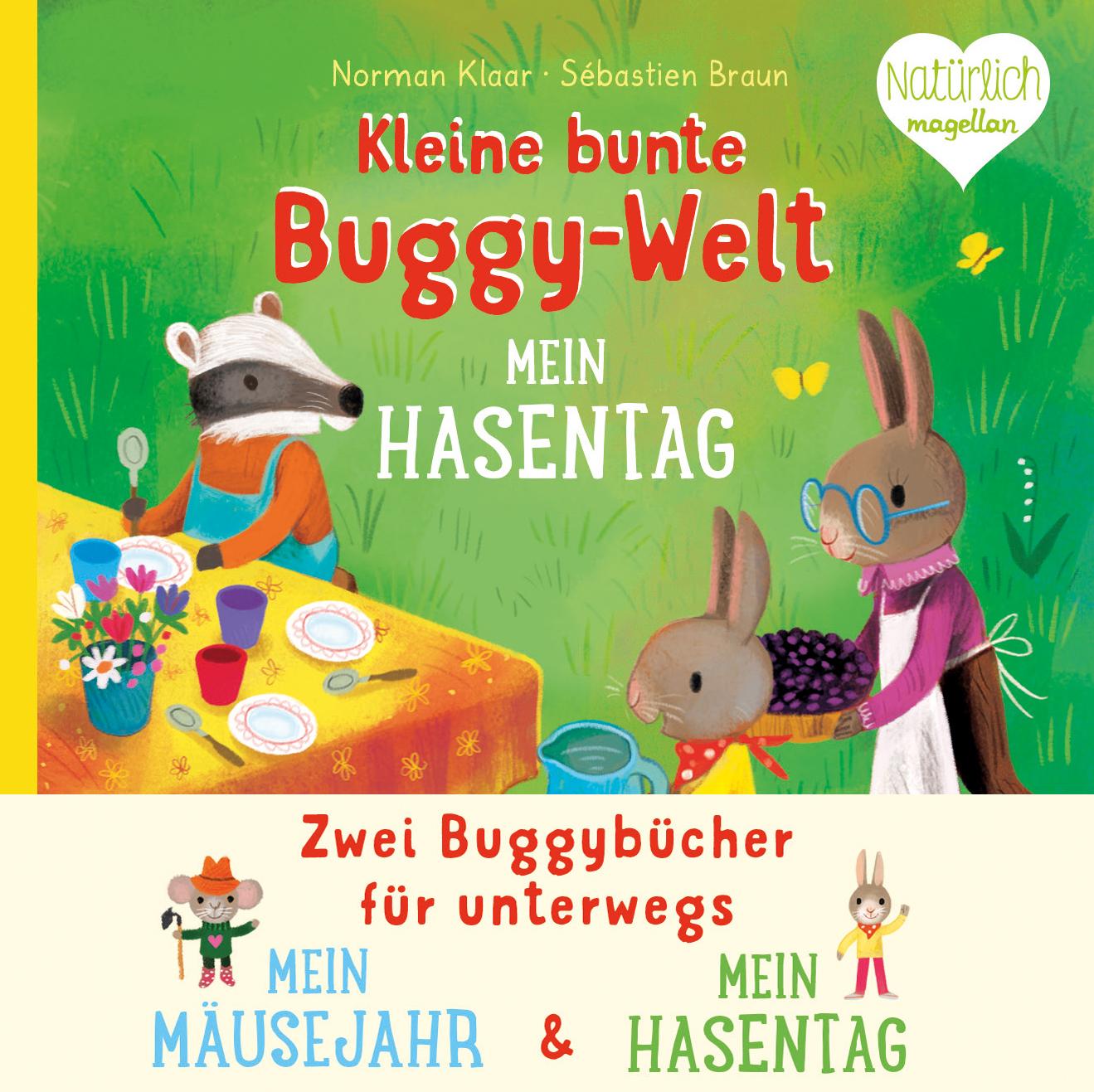 Vorderes Coverbild Kleine bunte Buggy-Welt - Mein Hasentag & Mein Mäusejahr