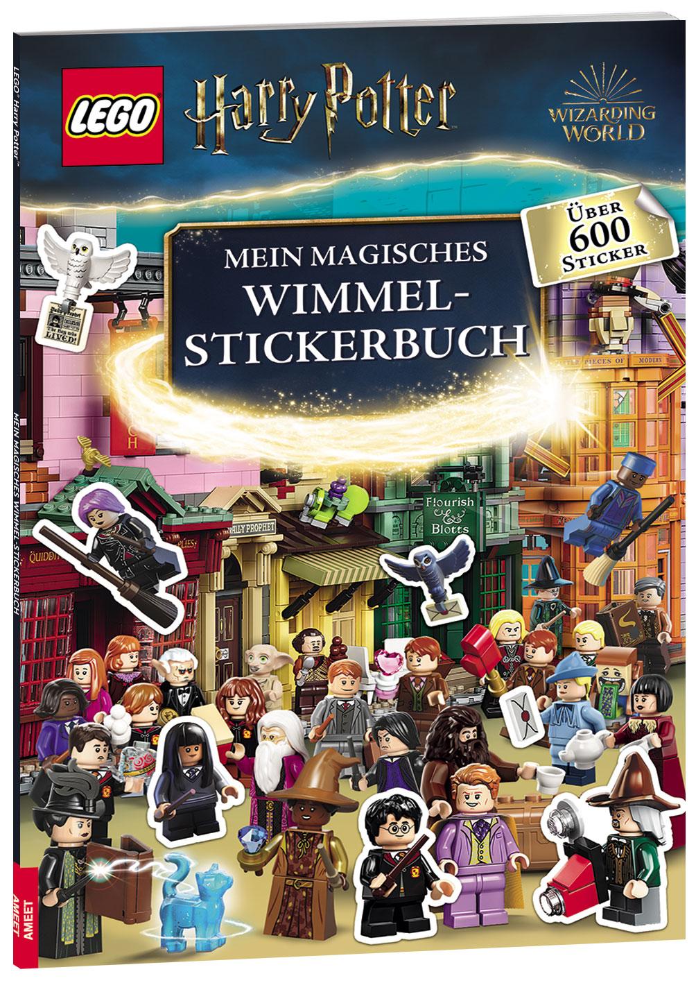 Vorderes Coverbild LEGO® Harry Potter(TM) - Mein magisches Wimmel-Stickerbuch