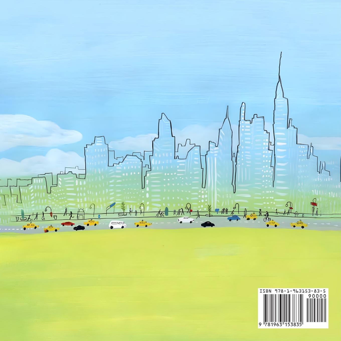 Rückseitencover SHELBY, THE ORDINARY CAT and her EXTRAORDINARY TRAVELS  to NEW YORK CITY