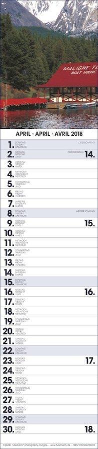 Beispielinhalt (Bild) Canada Planer 2025 Fotoplaner small