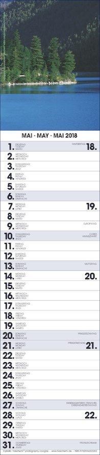 Beispielinhalt (Bild) Canada Planer 2025 Fotoplaner small