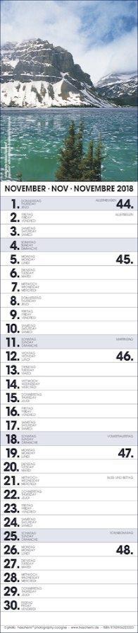 Beispielinhalt (Bild) Canada Planer 2025 Fotoplaner small