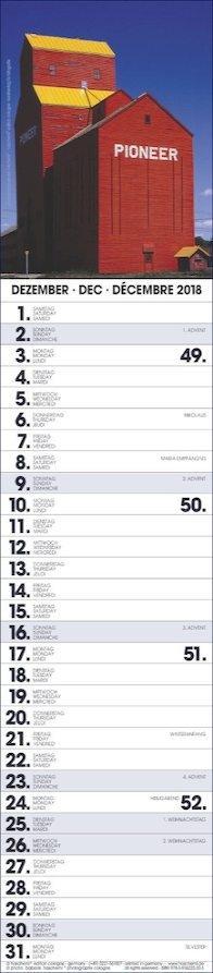 Beispielinhalt (Bild) Canada Planer 2025 Fotoplaner small