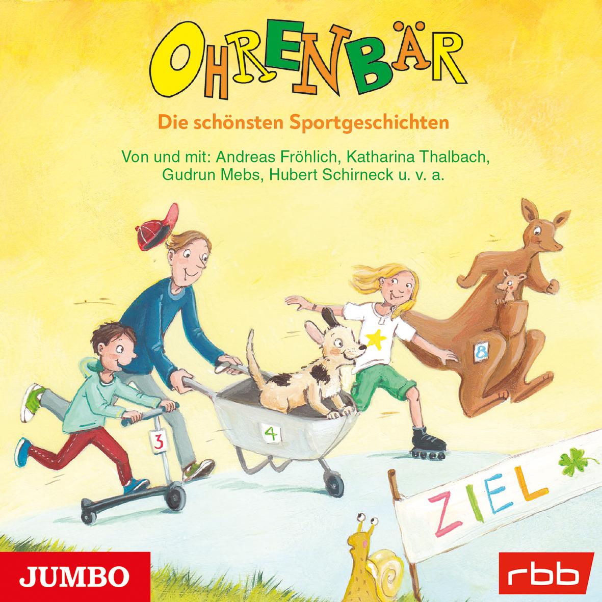 Vorderes Coverbild Ohrenbär. Die schönsten Sportgeschichten
