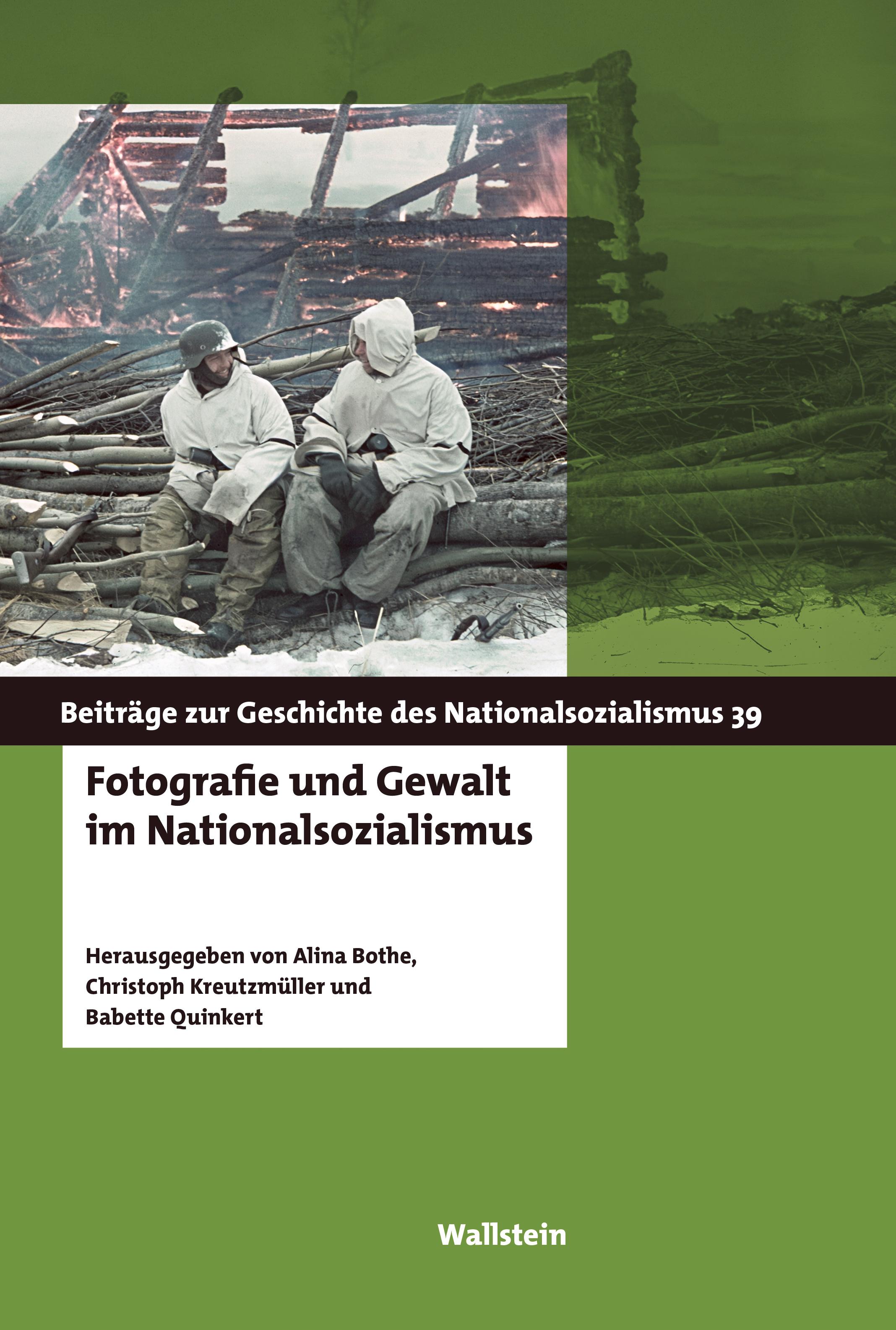 Vorderes Coverbild Fotografie und Gewalt im Nationalsozialismus